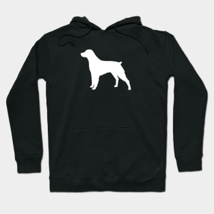 Brittany Spaniel Silhouette Hoodie